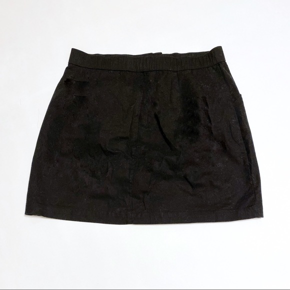 Hollister Black Button Down Skirt - Picture 7 of 8
